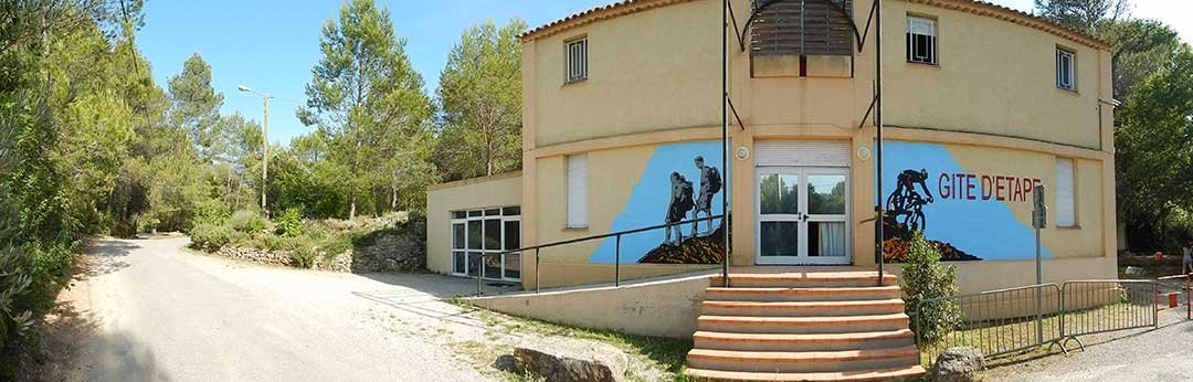 Trompe l'oeil gite etape Cotignac